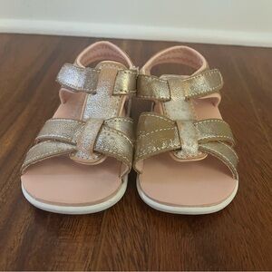 See Kai Run Kids Metallic Sandals Size 7